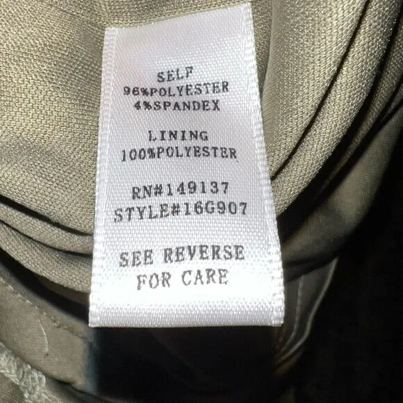 HYFVE Olive Sleeveless Belted Military Romper Size Medium - Picture 10 of 10